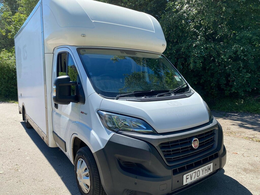 Fiat Ducato 2.3 Multijetii 42 Maxi Platform Cab M H1 Euro 6 White #2