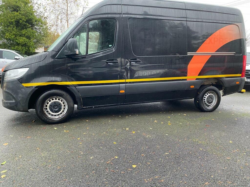Mercedes-Benz Sprinter 2.1 314 Cdi Rwd L2 H2 Euro 6 Black #2