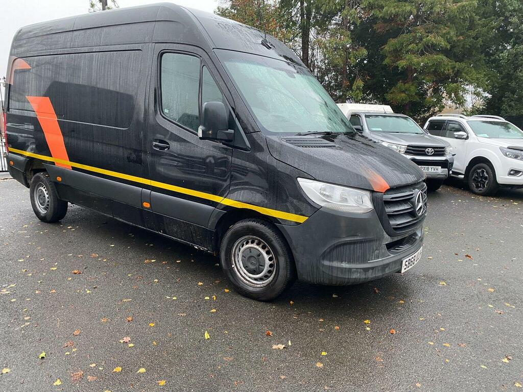Mercedes-Benz Sprinter 2.1 314 Cdi Rwd L2 H2 Euro 6 Black