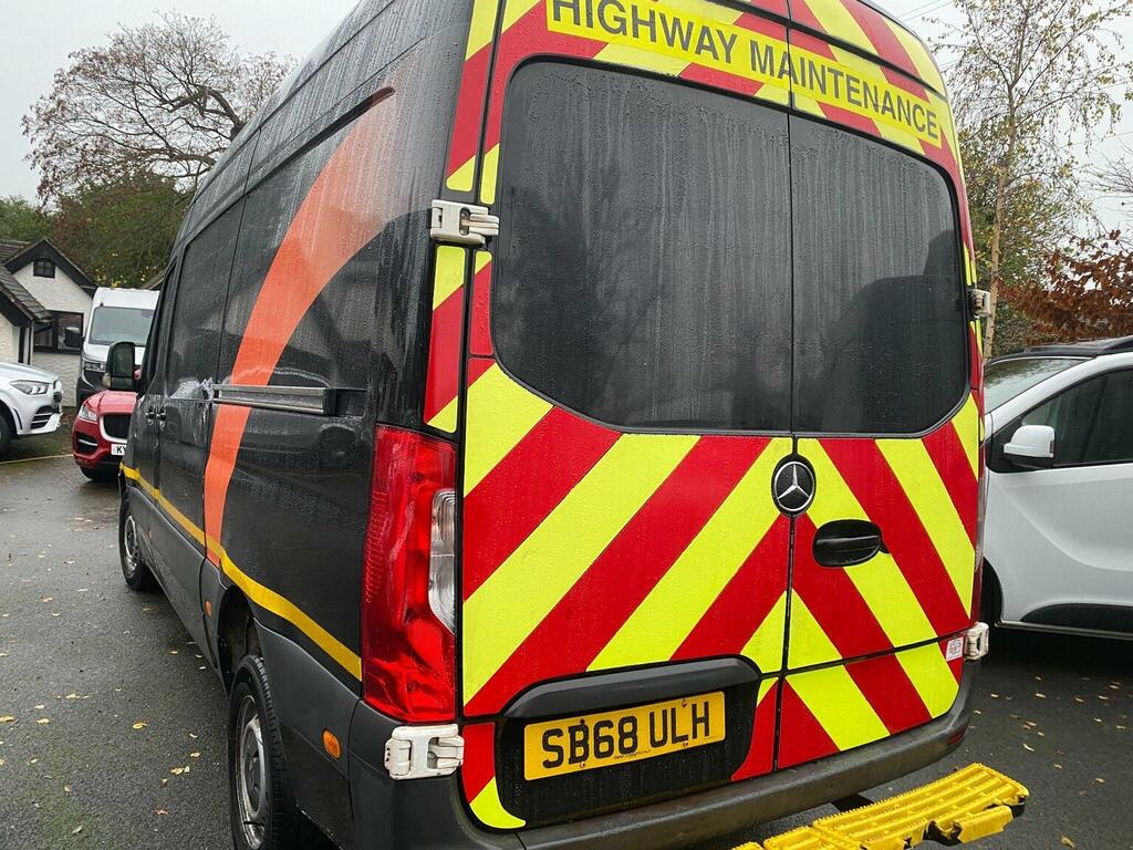 Mercedes-Benz Sprinter 2.1 314 Cdi Rwd L2 H2 Euro 6 Black #3