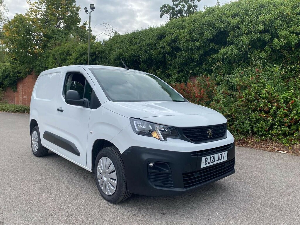 Peugeot Partner 1.5 Bluehdi 1000 Professional Standard Panel Van S White #2