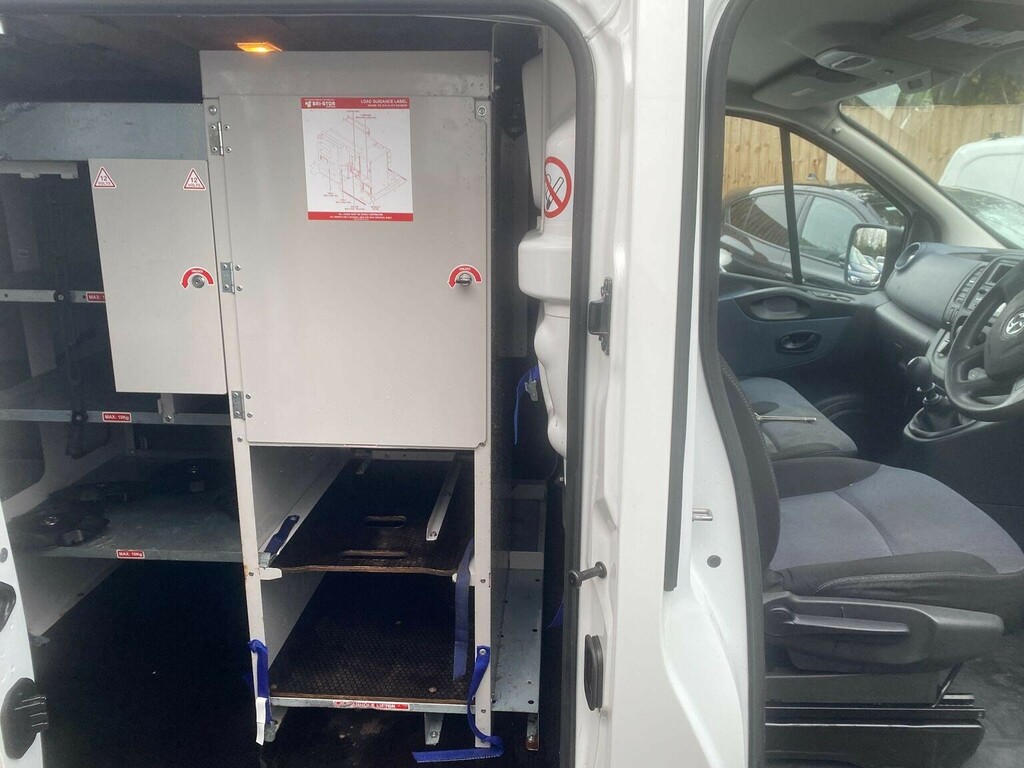 Vauxhall Vivaro 1.6 Cdti 2900 L1 H1 Euro 6 Ss White #4
