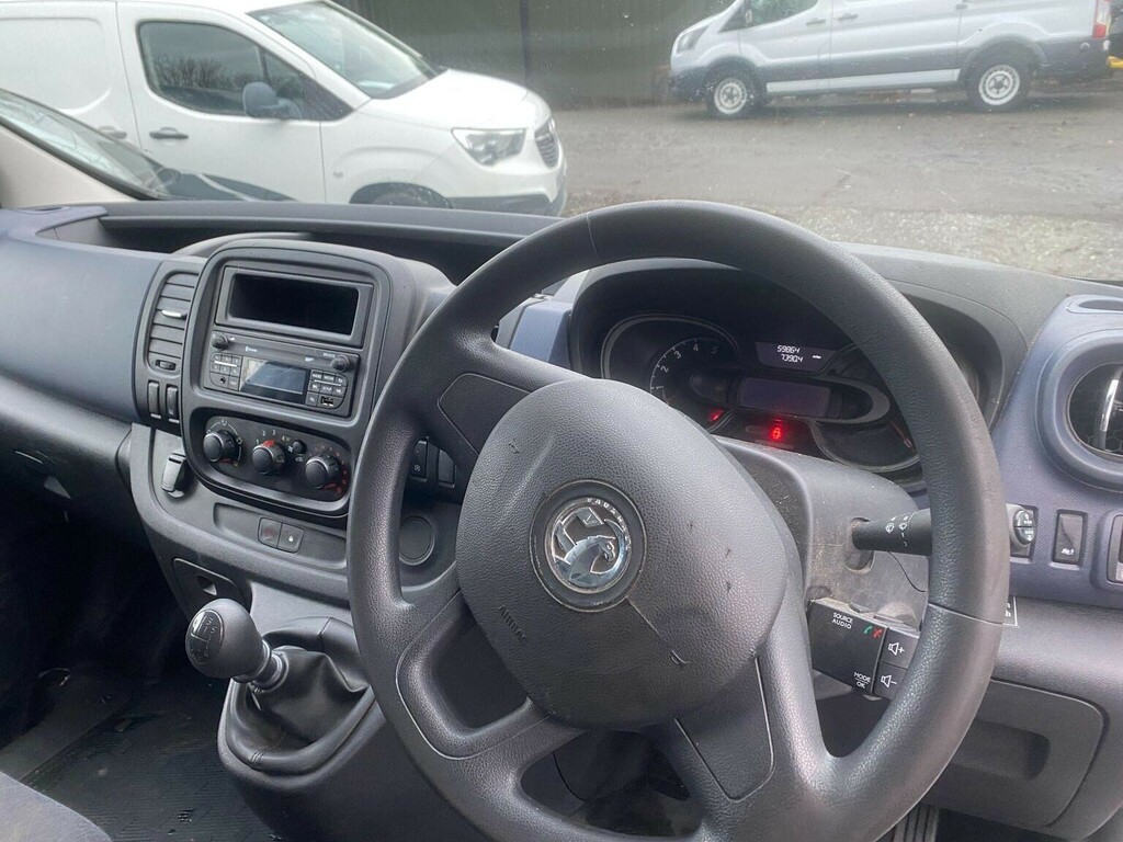 Vauxhall Vivaro 1.6 Cdti 2900 L1 H1 Euro 6 Ss White #5