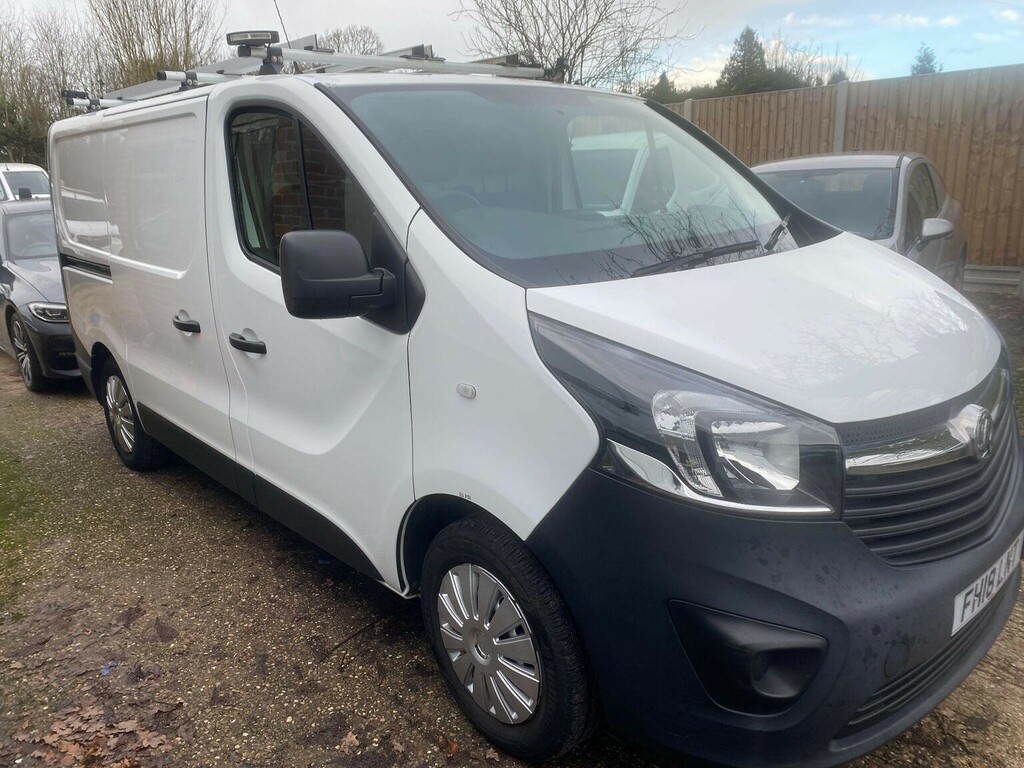Vauxhall Vivaro 1.6 Cdti 2900 L1 H1 Euro 6 Ss White #2