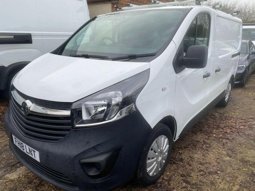 Vauxhall Vivaro 1.6 Cdti 2900 L1 H1 Euro 6 Ss White