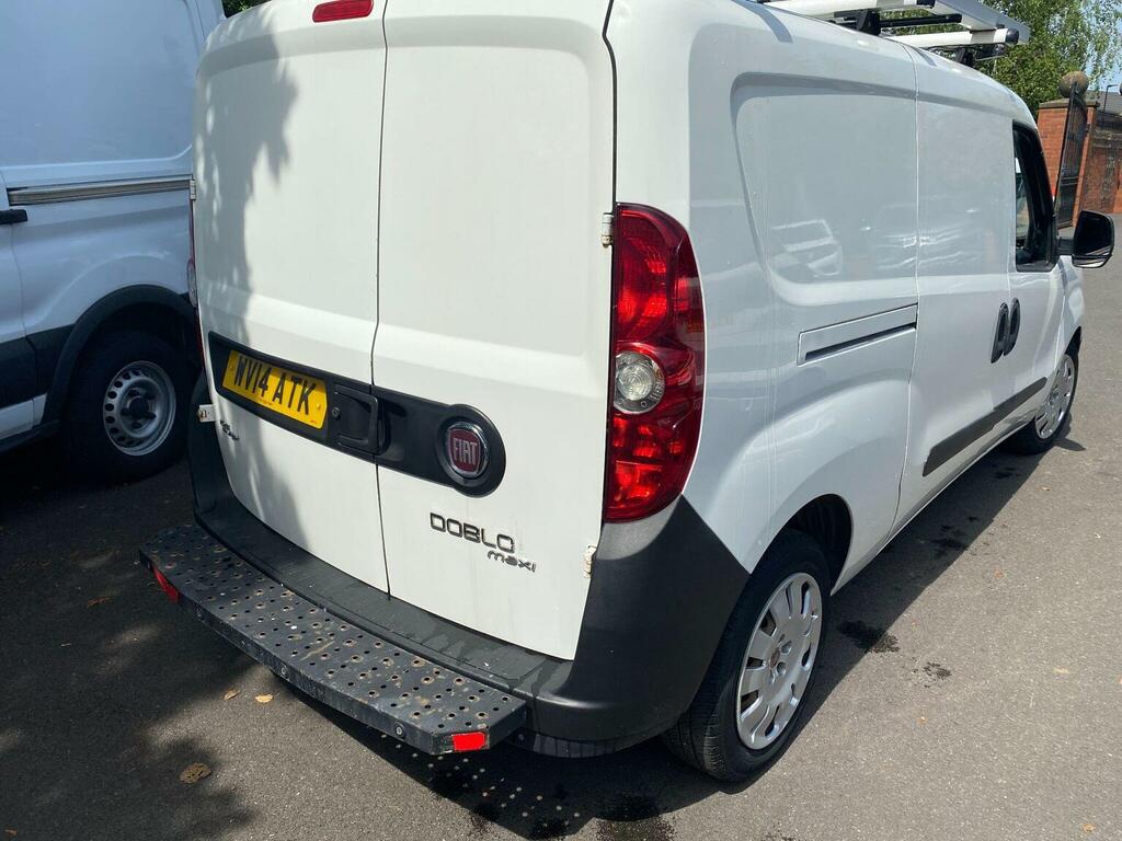 Fiat Doblo 1.6 Jtd Multijet 16V Maxi L2 H1 White #4