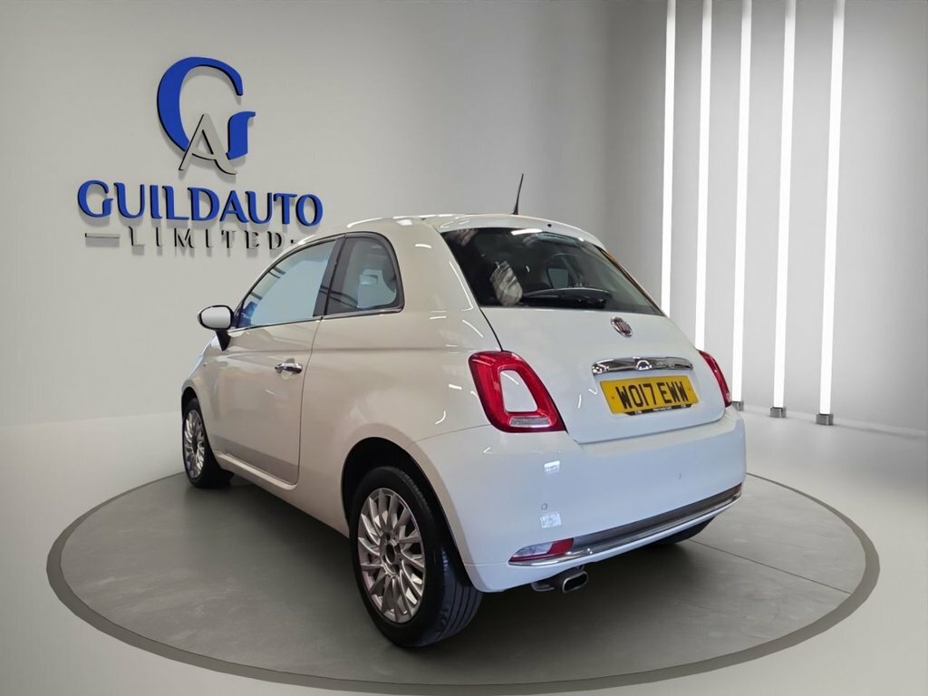 Fiat 500 1.2L Lounge WO17EWW White #4