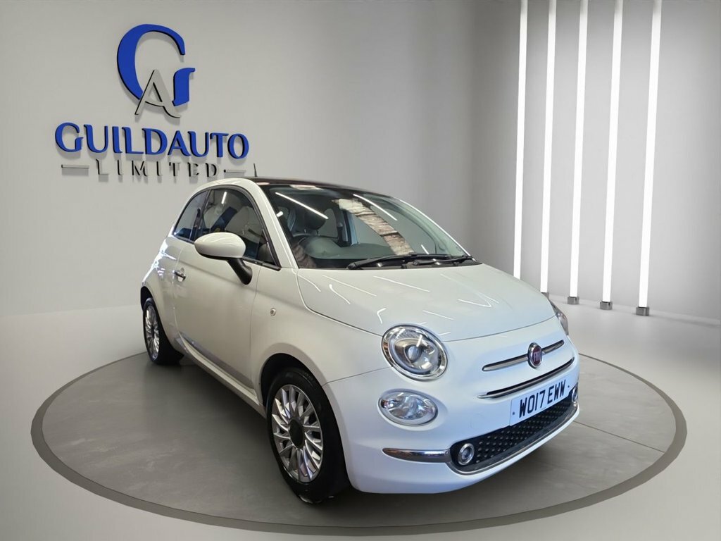 Fiat 500 1.2L Lounge WO17EWW White #3
