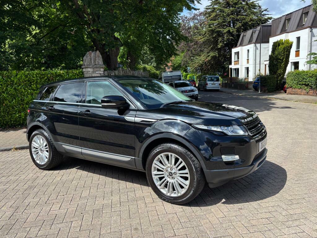 Land Rover Range Rover Evoque 2.2 Sd4 Prestige Suv DG13UUR Black #4