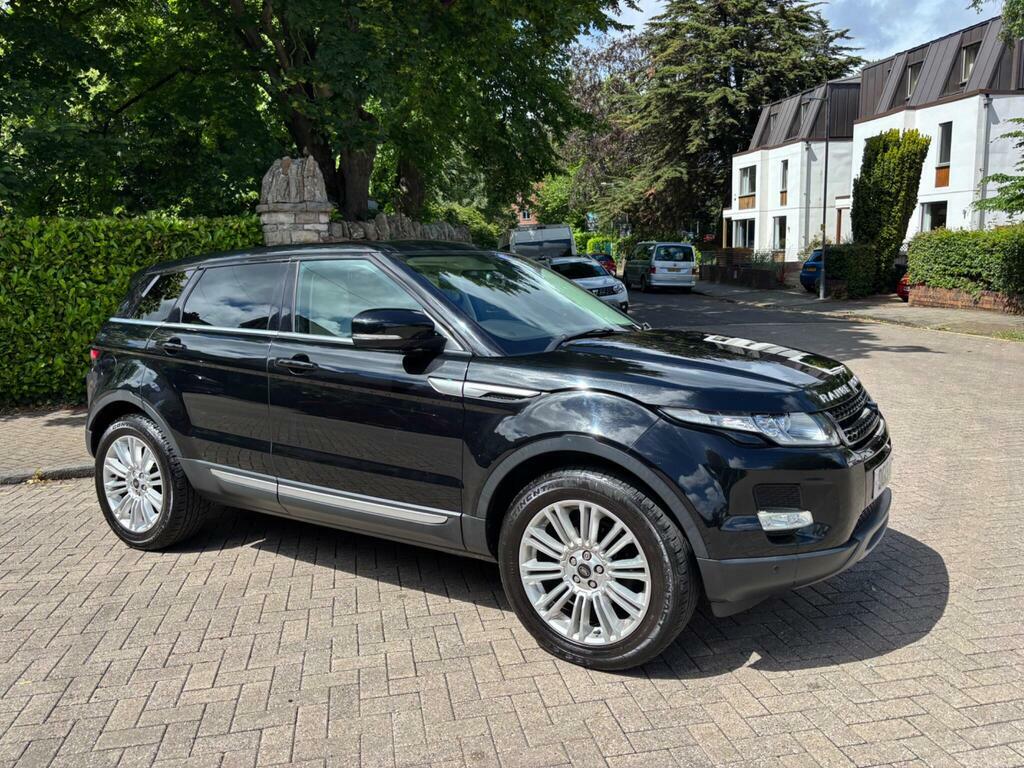 Land Rover Range Rover Evoque 2.2 Sd4 Prestige Suv DG13UUR Black #3