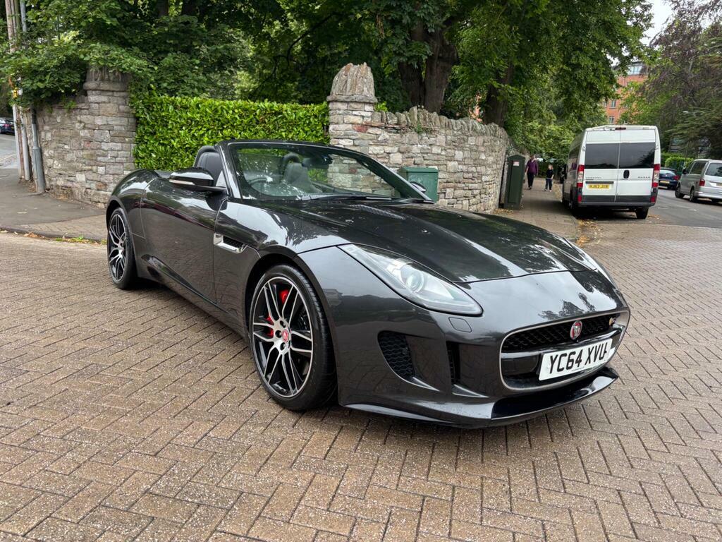 Jaguar F-Type 3.0 V6 S Convertible YC64XVU Grey #6