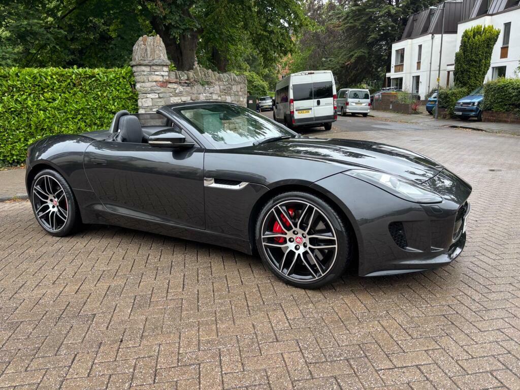 Jaguar F-Type 3.0 V6 S Convertible YC64XVU Grey #5