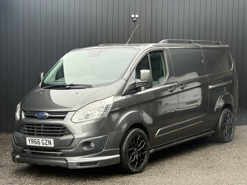 Ford Transit Custom 2.0 Tdci 130Ps G-sport Limited Panel Van Lwb L2 H1 YR66GZN Grey #6