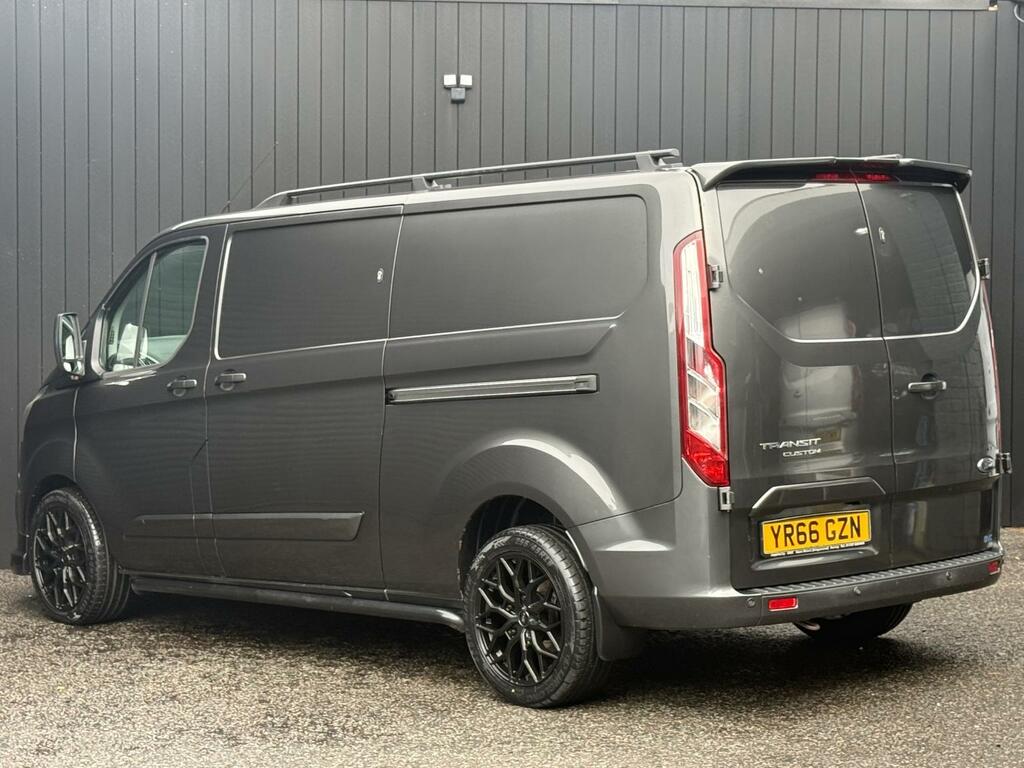 Ford Transit Custom 2.0 Tdci 130Ps G-sport Limited Panel Van Lwb L2 H1 YR66GZN Grey #3