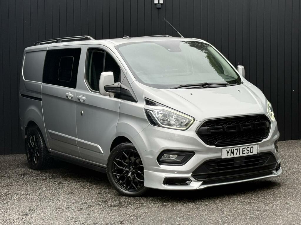 Ford Transit Custom 2.0 130Ps G-sport Ecoblue Limited Crew Van Double Silver