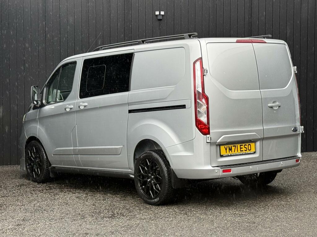 Ford Transit Custom 2.0 130Ps G-sport Ecoblue Limited Crew Van Double Silver #3
