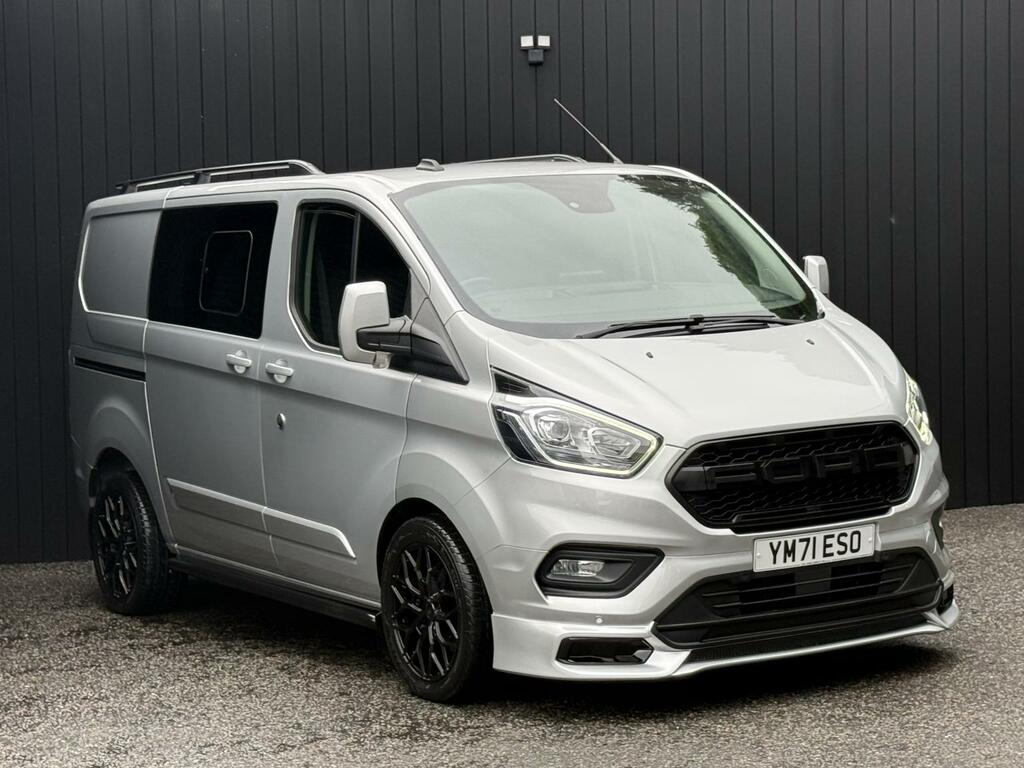 Ford Transit Custom 2.0 130Ps G-sport Ecoblue Limited Crew Van Double Silver #4