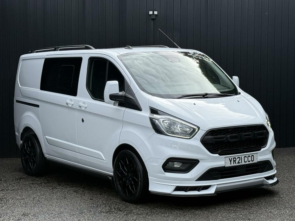 Ford Transit Custom 2.0 130Ps G-sport Ecoblue Limited Crew Van Double White #4