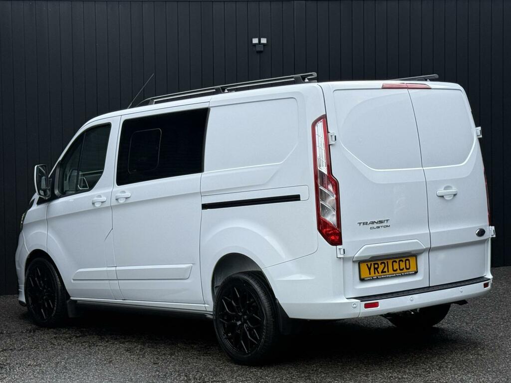 Ford Transit Custom 2.0 130Ps G-sport Ecoblue Limited Crew Van Double White #3