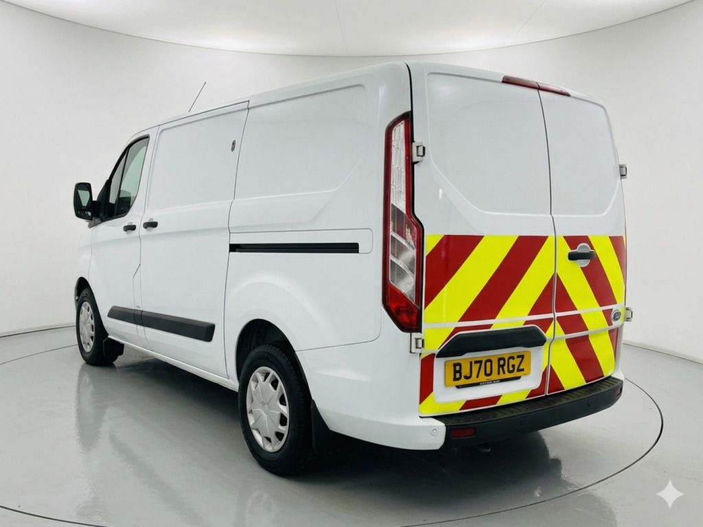 Ford Transit Custom 2.0 300 Ecoblue Trend Panel Van BJ70RGZ White #3