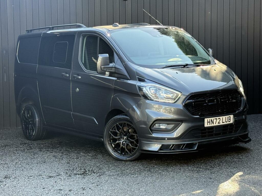 Ford Transit Custom 2.0 170Ps G-sport Ecoblue Limited Crew Van Do HN72LUB Grey