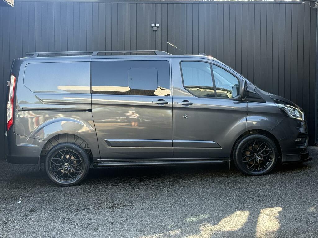 Ford Transit Custom 2.0 170Ps G-sport Ecoblue Limited Crew Van Do HN72LUB Grey #6