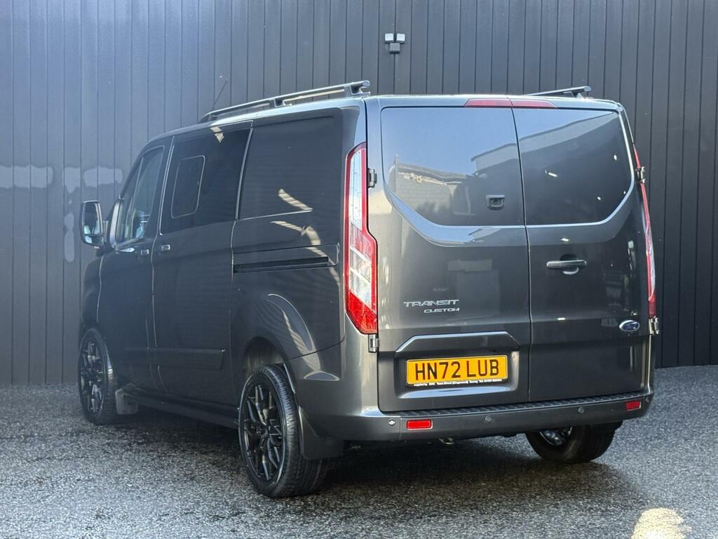 Ford Transit Custom 2.0 170Ps G-sport Ecoblue Limited Crew Van Do HN72LUB Grey #3