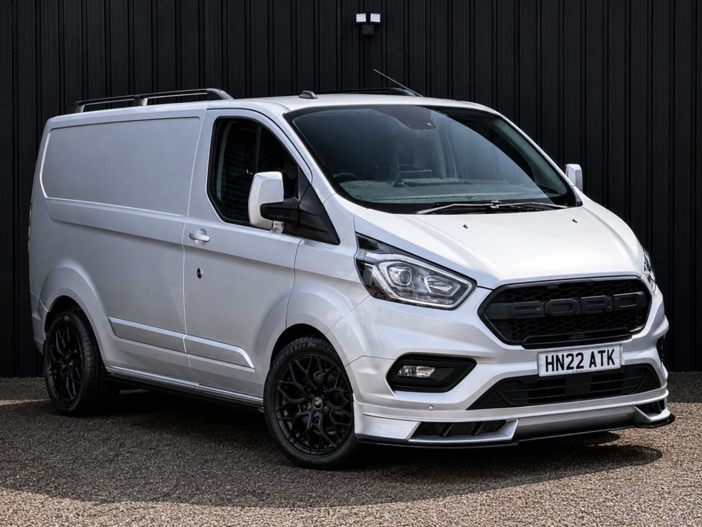 Ford Transit Custom 2.0 130Ps G-sport Ecoblue Limited Panel Van Swb L1 HN22ATK Silver