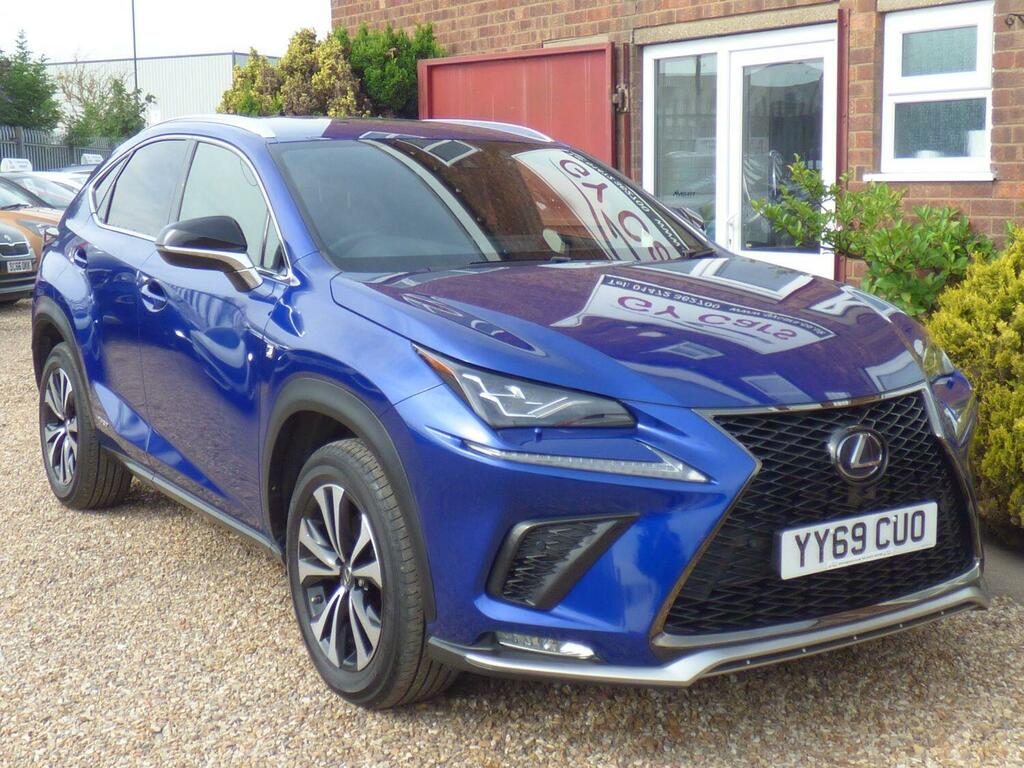 Lexus NX 2.5 300H F Sport Full Lexus Service History Blue