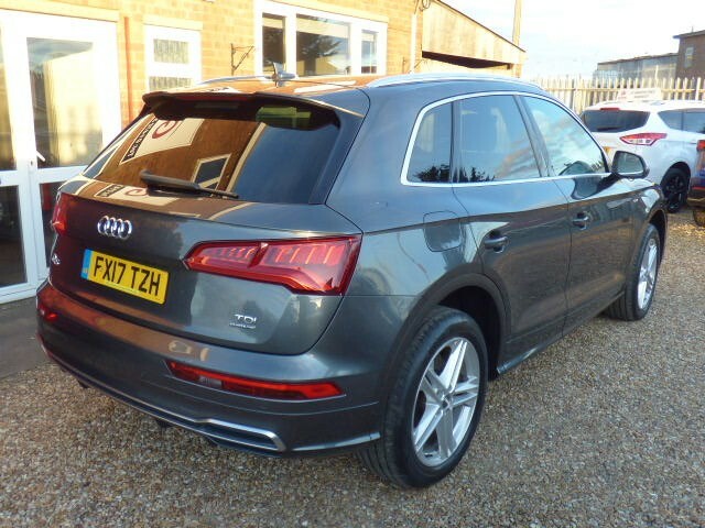 Audi Q5 Suv 2.0 Tdi S Line Quattro 5-Door Suv FX17TZH Grey #4