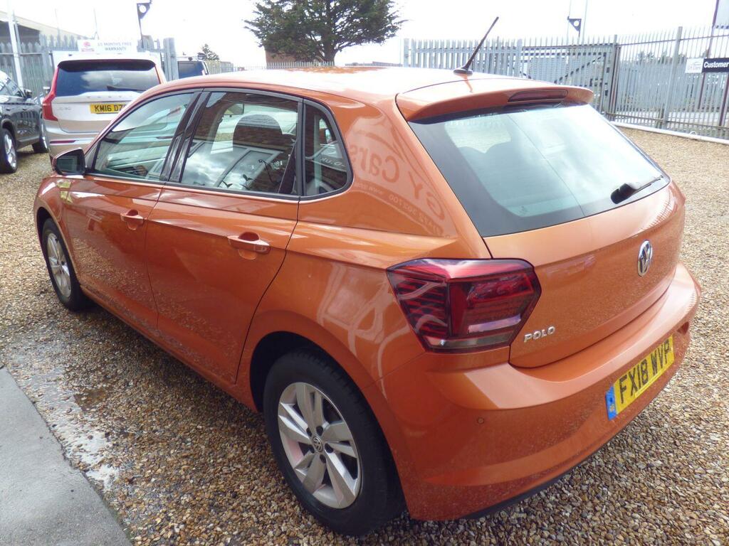 Volkswagen Polo Hatchback 1.0 Tsi Se 5-Door 11,000 Miles Full Serv Orange #6