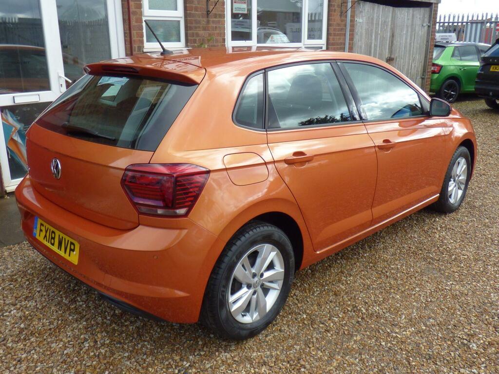Volkswagen Polo Hatchback 1.0 Tsi Se 5-Door 11,000 Miles Full Serv Orange #4