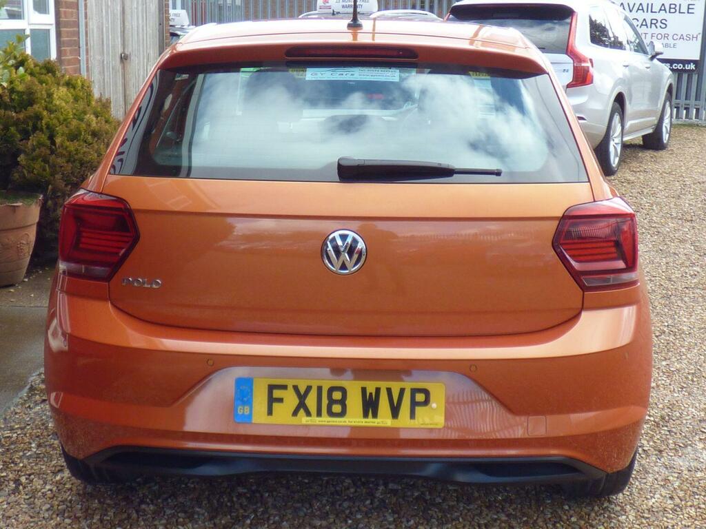 Volkswagen Polo Hatchback 1.0 Tsi Se 5-Door 11,000 Miles Full Serv Orange #5