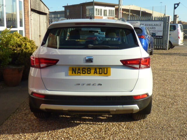 Seat Ateca Suv 1.0 Tsi Ecomotive Se 15 Months Warranty, 12 Mo White #5