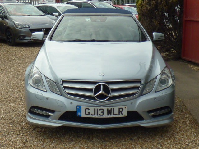 Mercedes-Benz E Class Convertible 3.0 E350 Cdi V6 Blueefficiency Sport, GJ13WLR Silver #3