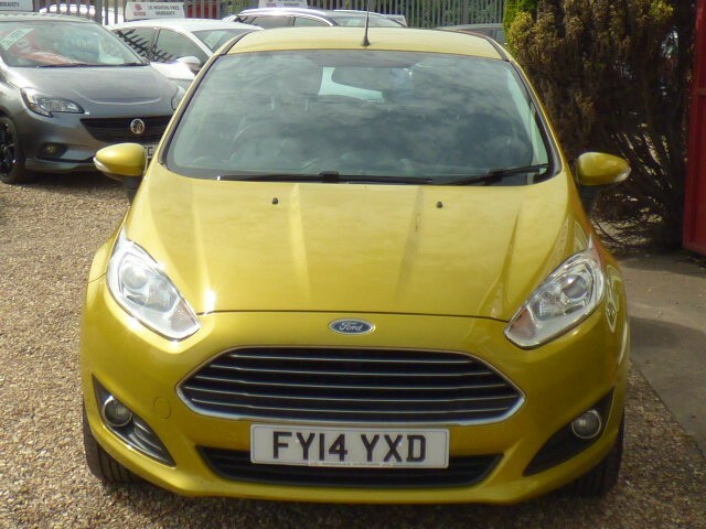 Ford Fiesta Hatchback 1.3 Zetec 2 Owners , Tax 35 A Year, 15 FY14YXD Yellow #2
