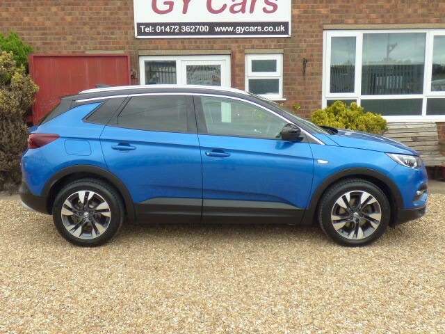 Vauxhall Grandland X Suv 1.2 Turbo Sport Nav 15 Months Warranty, 12 Mon Blue #2