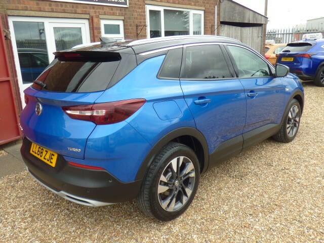 Vauxhall Grandland X Suv 1.2 Turbo Sport Nav 15 Months Warranty, 12 Mon Blue #4