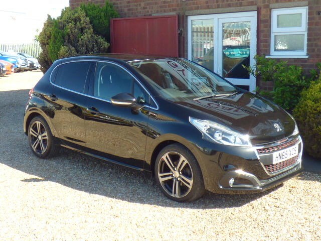Peugeot 208 Hatchback 1.2 Puretech Gt Line 15 Months Warranty, Black