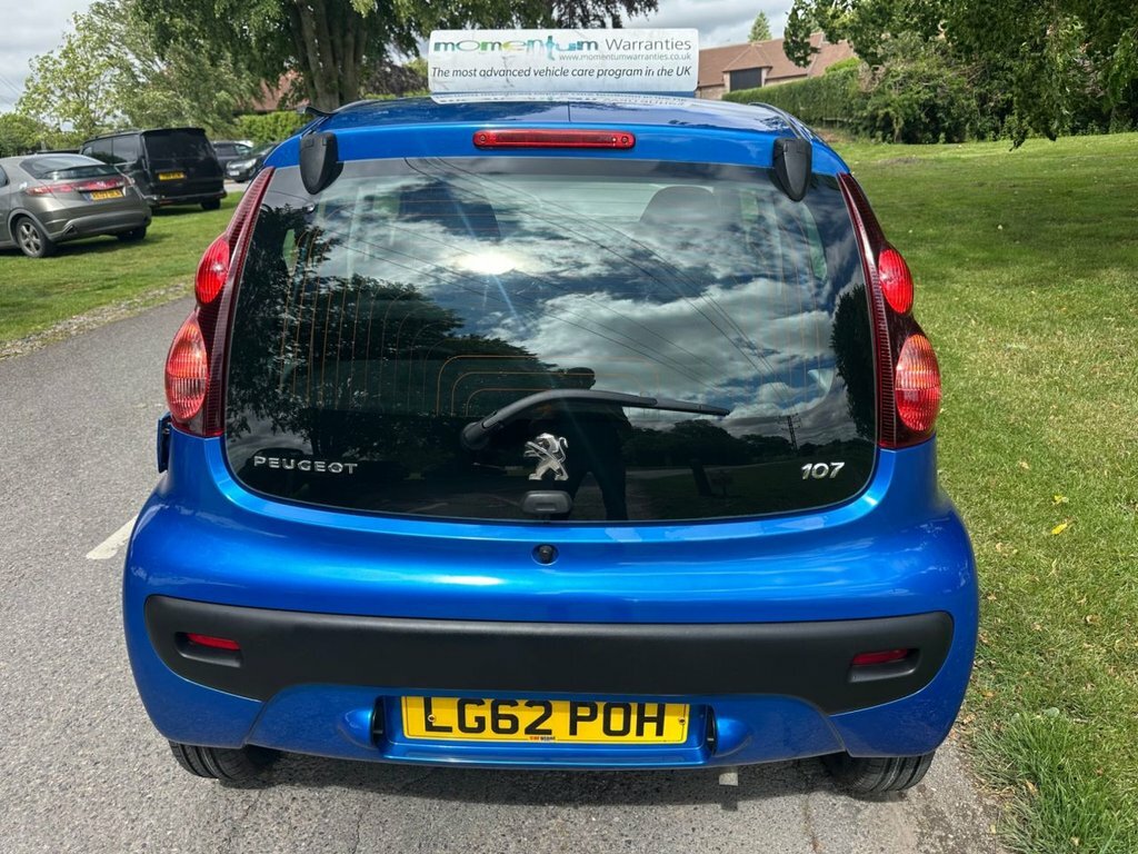 Peugeot 107 1L Active Blue #4