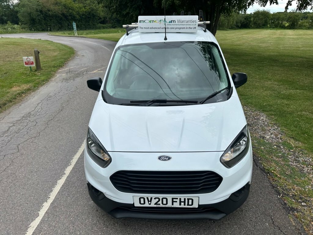 Ford Transit Courier Mpv White #5