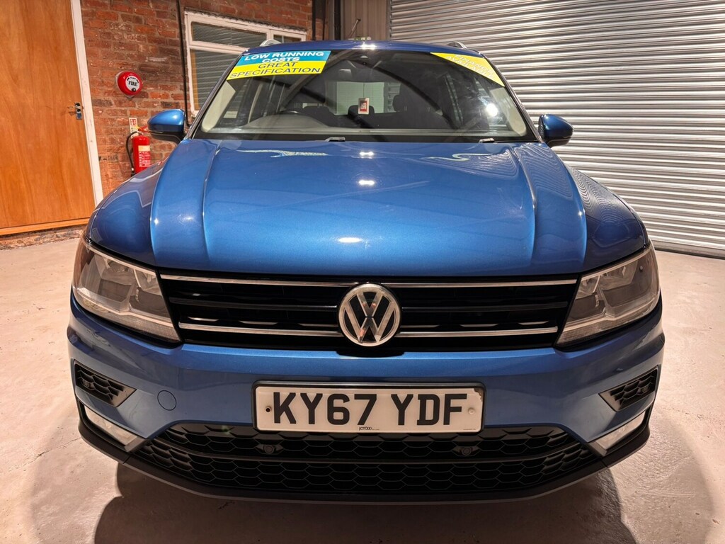 Volkswagen Tiguan 2.0 Tdi 150 Se Nav KY67YDF Blue #2