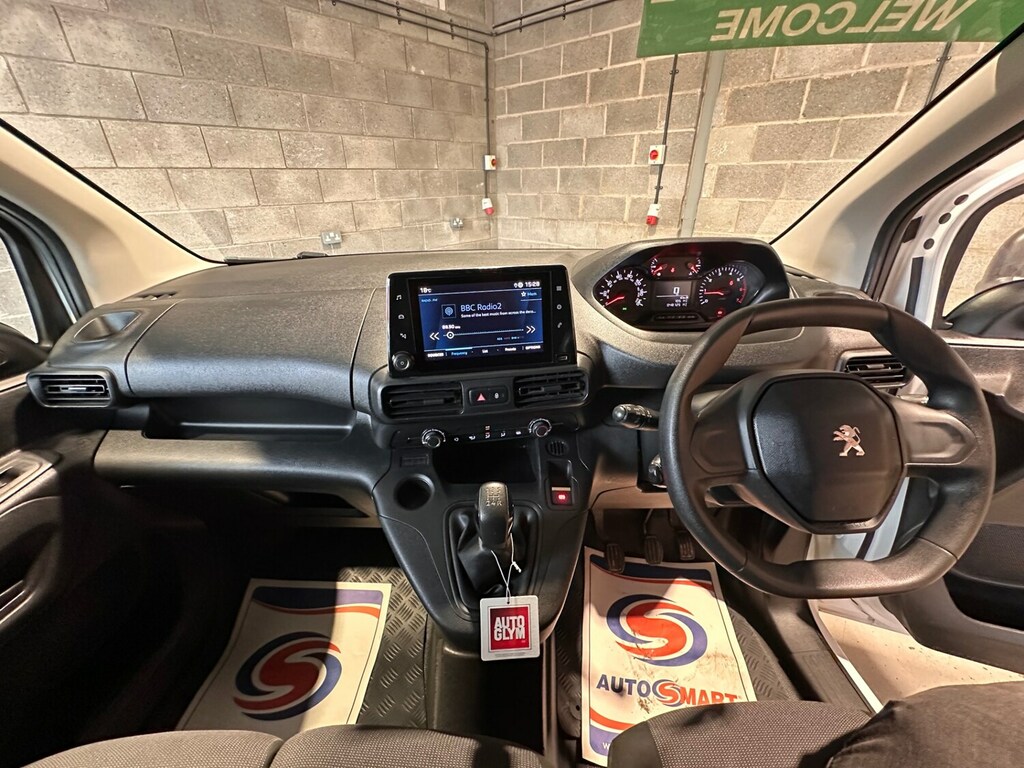 Peugeot Partner 1.5 Bluehdi 950 Professional Long Panel Van Lwb Eu White #16