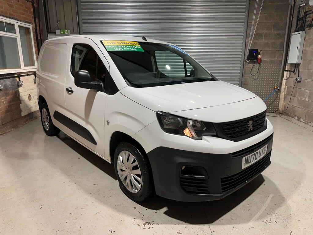 Peugeot Partner 1000 1.5 Bluehdi 100 Professional Van White