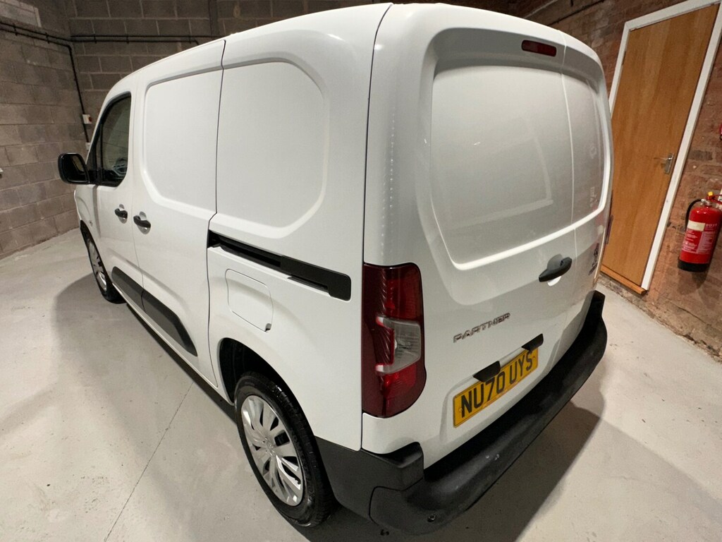 Peugeot Partner 1.5 Bluehdi 950 Professional Long Panel Van Lwb Eu White #7