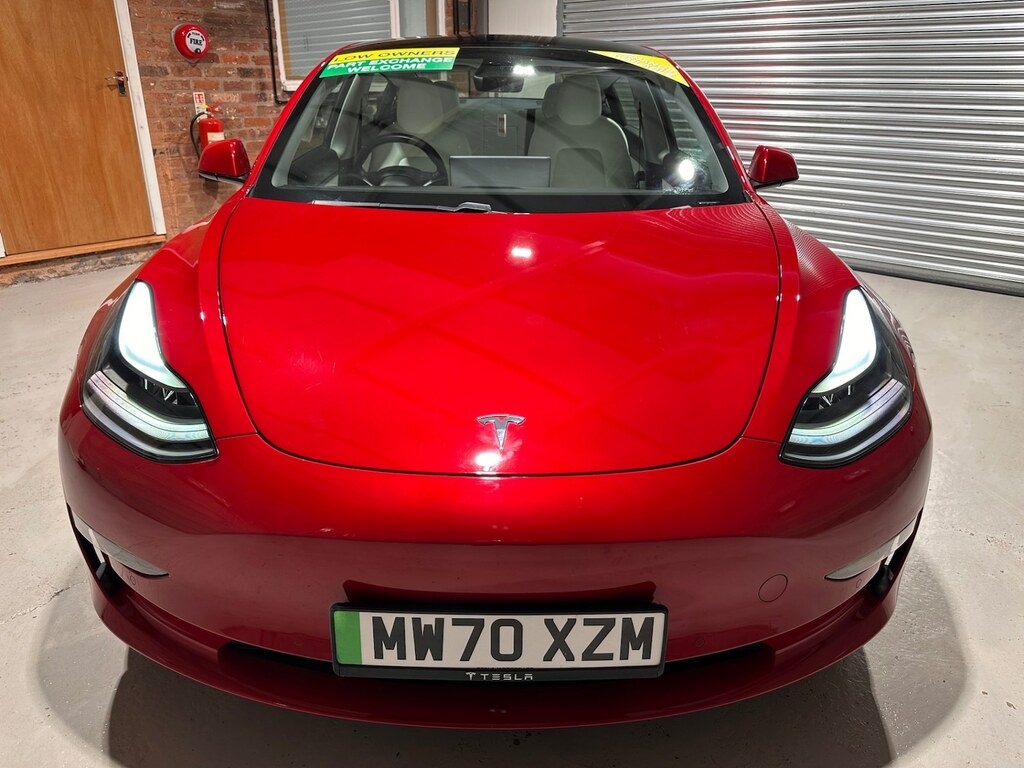 Tesla Model 3 Long Range Awd Red #2