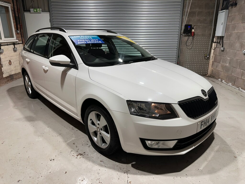 Skoda Octavia 1.6 Tdi Cr Greenline III White