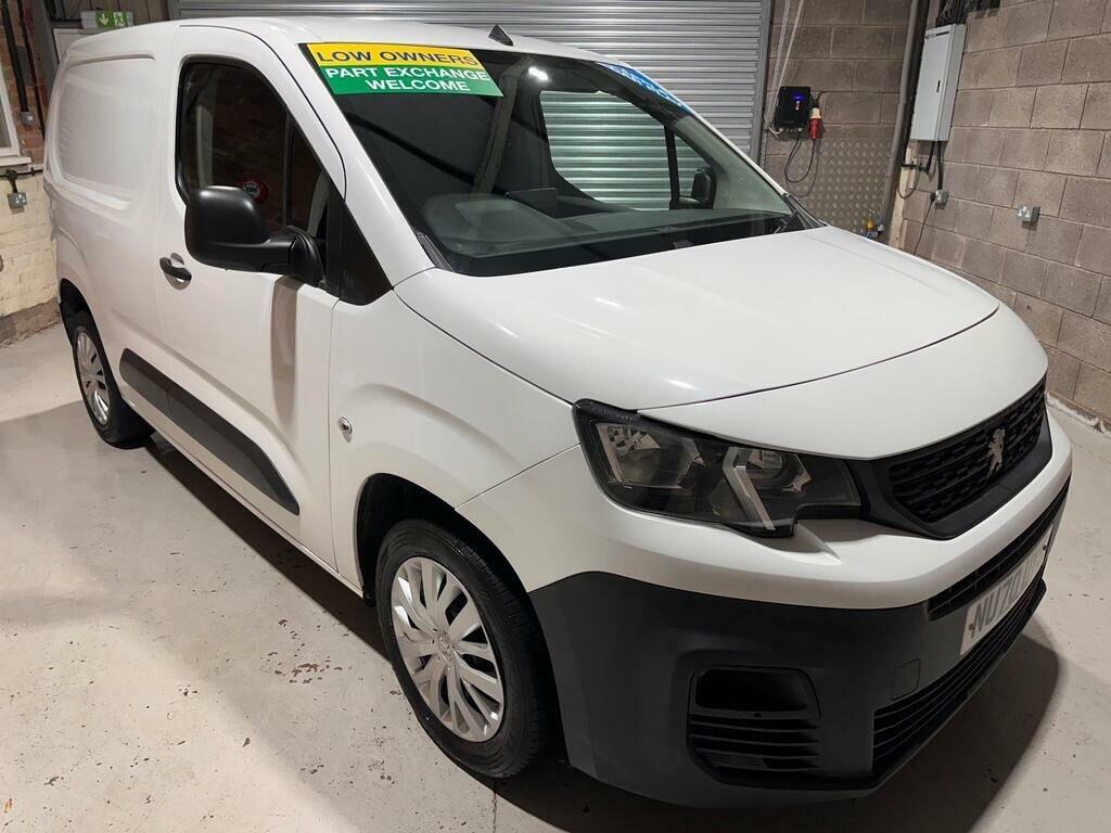 Peugeot Partner 1000 1.5 Bluehdi 100 Professional Van White #4