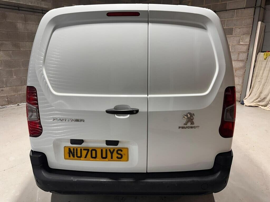 Peugeot Partner 1.5 Bluehdi 1000 Grip Standard Panel Van Diese White #9