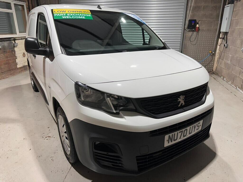 Peugeot Partner 1000 1.5 Bluehdi 100 Professional Van White #3